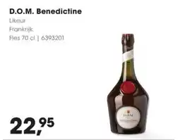 HANOS D.O.M. Benedictine Likeur aanbieding