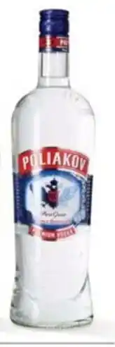 HANOS Poliakov Vodka Frankrijk aanbieding