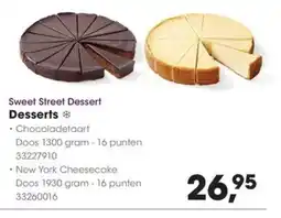 HANOS Sweet Street Dessert Desserts aanbieding