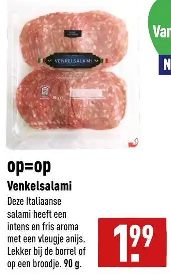 ALDI Venkelsalami 90g aanbieding