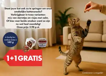 Onze smakelijke kattensnacks
