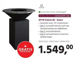 HANOS OFYR Classic 85 - Zwart aanbieding