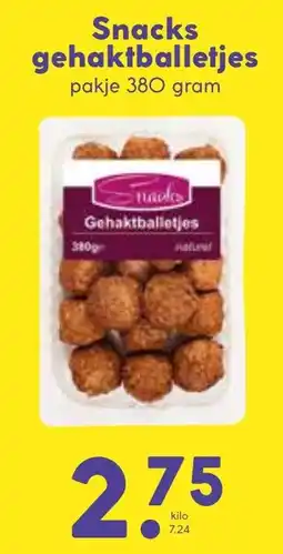 De Boerenschuur Snacks Gehaktballetjes aanbieding