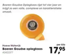 HANOS Hoeve Waterrijk Boeren Goudse Oplegkaas aanbieding