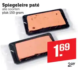Coop spiegeleire paté aanbieding