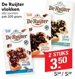 Coop De Ruijter vlokken aanbieding