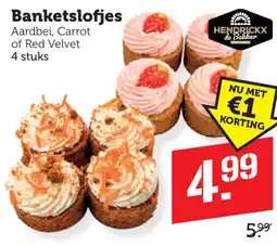 Coop Hendrickx de Bakker Banketslofjes aanbieding
