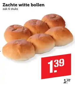 Coop Zachte witte bollen aanbieding