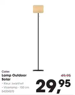 HANOS Calex Lamp Outdoor Solar aanbieding