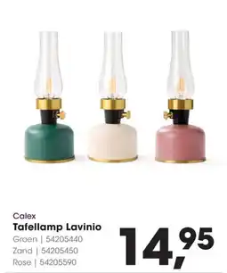 HANOS Calex Tafellamp Lavinio aanbieding