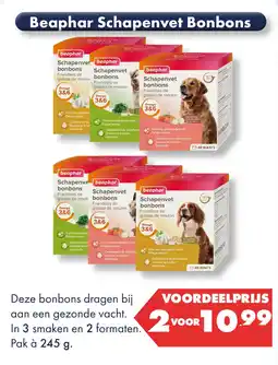 Huisdier Voordeelshop Beaphar Schapenvet Bonbons aanbieding