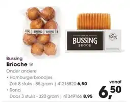 HANOS Bussing Brioche aanbieding