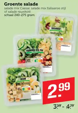 Coop Groente salade aanbieding