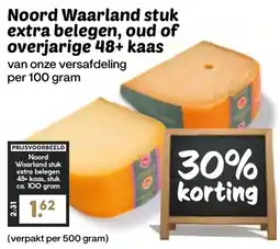 De Boerenschuur Noord Waarland stuk extra belegen, oud of overjarige 48+ kaas aanbieding
