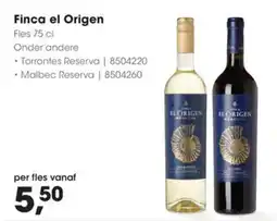 HANOS Finca el Origen aanbieding