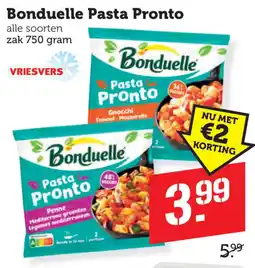 Coop Bonduelle Pasta Pronto aanbieding
