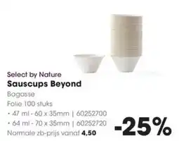 HANOS Select by Nature Sauscups Beyond aanbieding