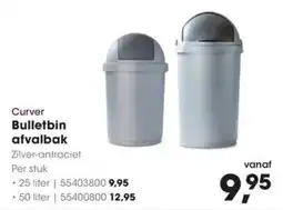 HANOS Curver Bulletbin afvalbak aanbieding