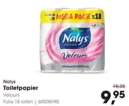 HANOS Nalys Toilet papier aanbieding