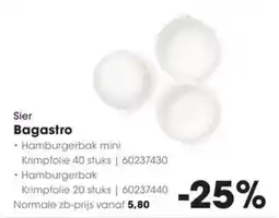 HANOS Sier Bagastro aanbieding