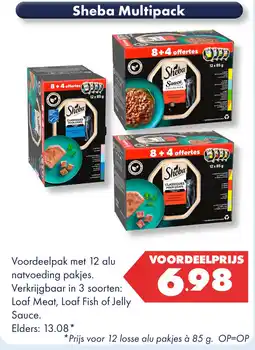 Huisdier Voordeelshop Sheba Multipack aanbieding