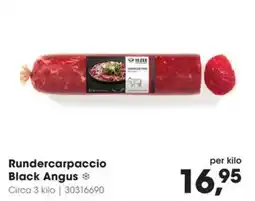 HANOS Rundercarpaccio Black Angus aanbieding
