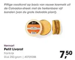 HANOS Hennart Petit Livarot aanbieding