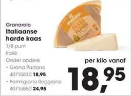HANOS Granarolo Italiaanse Harde Kaas aanbieding