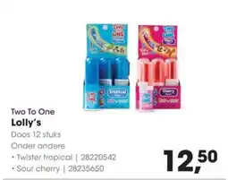 HANOS Two To One Lolly's aanbieding