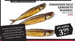 De Boerenschuur Enkhuizer hele gerookte makreel aanbieding