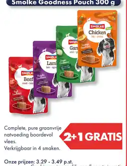 Huisdier Voordeelshop Smolke Goodness Pouch aanbieding