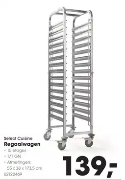 HANOS Select Cuisine Regaalwagen aanbieding