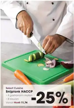 HANOS Select Cuisine Snijplank HACCP aanbieding