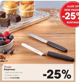 HANOS Triangle Paletmes aanbieding