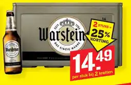 Coop Warsteiner aanbieding