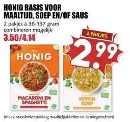 De Boerenschuur Honig basis voor maaltijd, soep en/of saus aanbieding