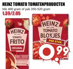 De Boerenschuur Heinz tomato blokjes aanbieding