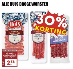 De Boerenschuur Huls snack-worstjes aanbieding