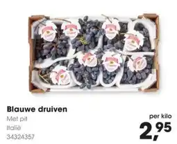 HANOS Blauwe druiven aanbieding
