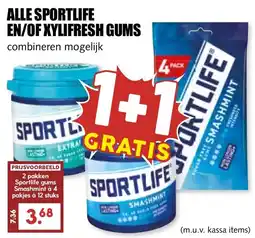 De Boerenschuur sportlife xylifresh gums aanbieding