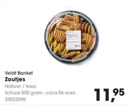HANOS Veldt Banket Zoutjes aanbieding