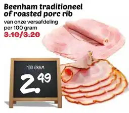 De Boerenschuur Beenham traditioneel of roasted porc rib aanbieding