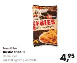 HANOS Farm Frites Rustic fries aanbieding