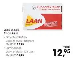 HANOS Laan Snacks Groentekroketten aanbieding