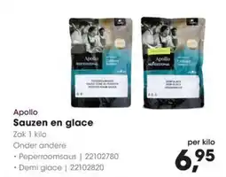 HANOS Apollo Sauzen en glace aanbieding