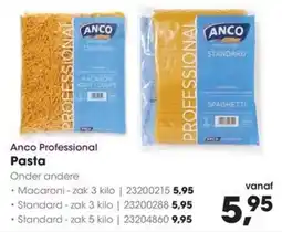 HANOS Anco Professional Pasta aanbieding