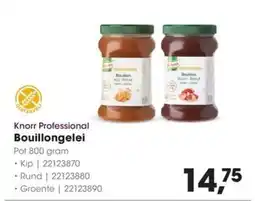 HANOS Knorr Professional Bouillongelei aanbieding