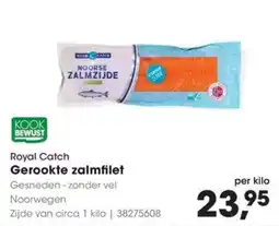HANOS Royal Catch Gerookte zalmfilet aanbieding