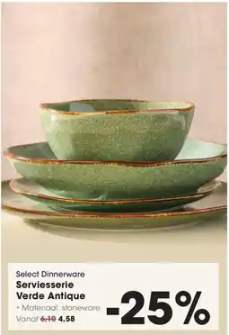 HANOS Select Dinnerware Serviesserie Verde Antique aanbieding