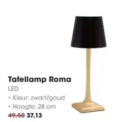 HANOS Tafellamp Roma aanbieding